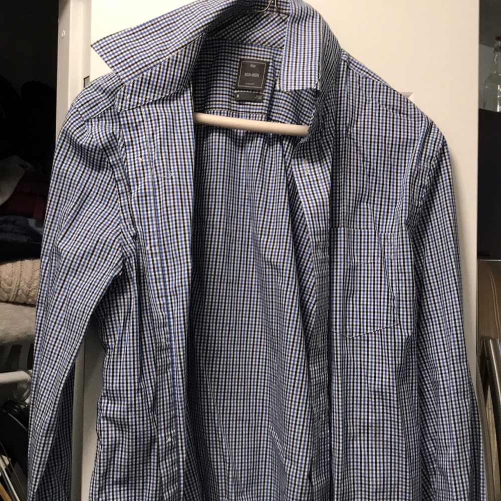Non iron dress shirt